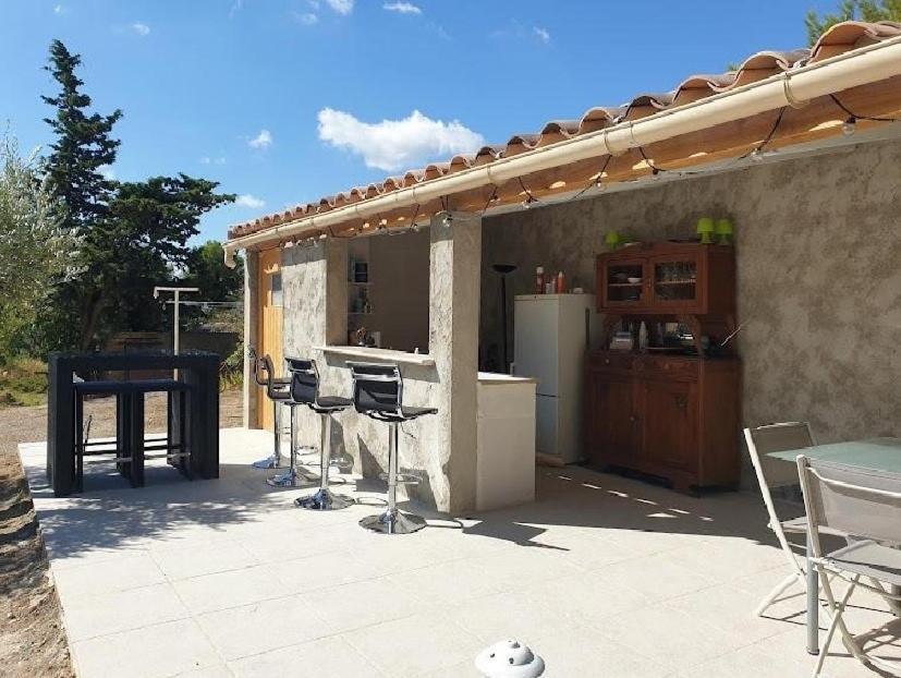 La Pinede Apartment Azillanet Exterior foto